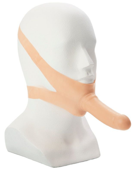 Страпон із латексу з кріпленням на голову The Original Accommodator Latex Dongs (10978000000000000)