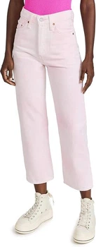 Джинси жіночі Levi`s premium ribcage straight ankle jeans 726930135 26-27 Рожеві (5401043284382)