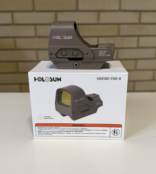 Приціл коліматорний HOLOSUN HS510C 2 MOA FDE