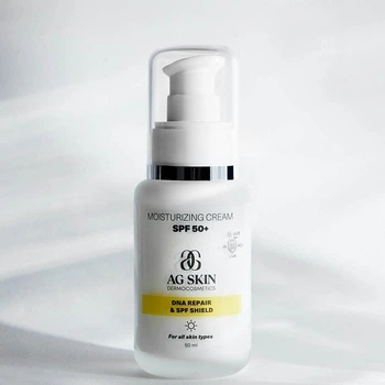 Увлажняющий крем из СПФ 50+ Moisturising cream SPF 50+ AG Skin 250 мл