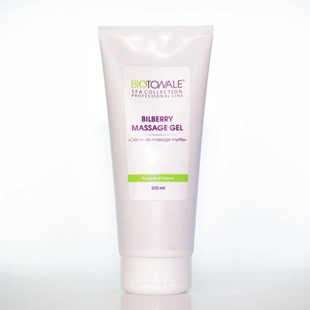 Крем-олія для масажу з чорницею Biotonale 200 ml