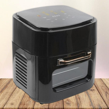 Аерофритюрка 3в1 гриль сушарка 3500W для приготування страв без олії, 15л (ARTZIIIPBlack)