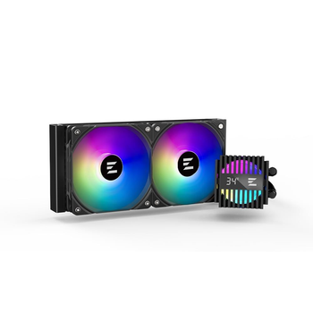 Zalman Система рідинного оxолодження Alpha 2 A24 ARGB, LGA1700, 1200, 115x, AM5, AM4, TDP ___W, чорний