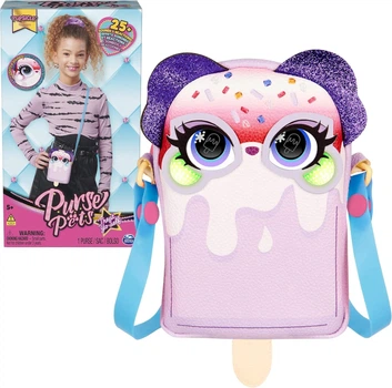 Интерактивная сумочка кросс-боди Spin Master Purse Pets Treat Yo Self Pupsicle Собачка (6065752)