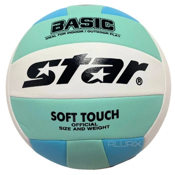 Мяч волейбольный Star Basic Soft Touch бирюзовый