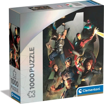 Пазл Disney Marvel The Avengers Супергерои Марвел Мстители – 1000 шт. Clementoni 39721