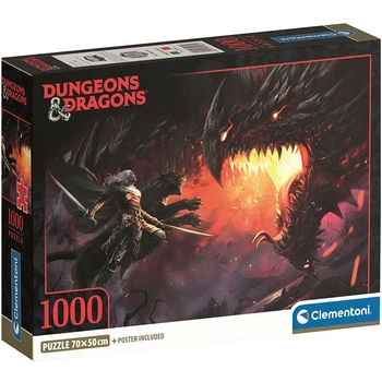 Пазл Dungeons&Dragons (Подземелья и драконы) – 1000 шт. Clementoni 39960