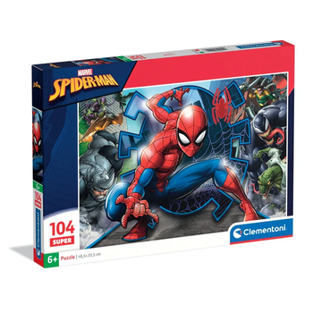 Пазл Marvel Spiderman (Спайдермен) – 104 шт. Clementoni 25044