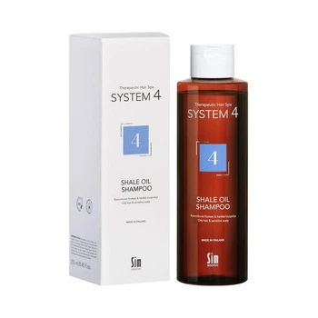 Sim Sensitive "Шампунь №4 для жирної і чутливої шкіри голови /S4 4 Shale Oil Shampoo , 250мл