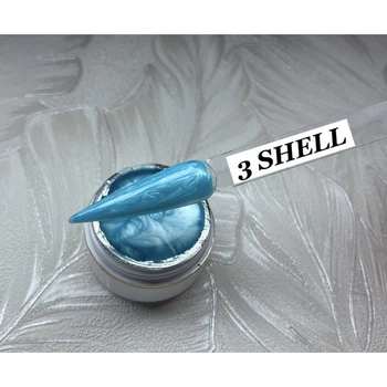 Гель для наращивания ногтей Shell №03, 15 мл (Арт. 462)
