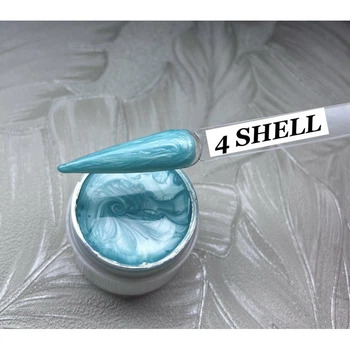 Гель для наращивания ногтей Shell №04, 15 мл (Арт. 465)