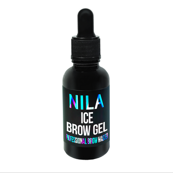 Nila Ice Brow Gel Охолоджуючий гель до корекції брів, пластик+дозатор, 30мл