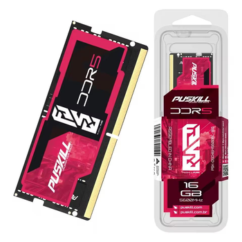 Оперативна пам'ять Puskill SODIMM DDR5-4800 16GB 1.1V PC5-38400 CL40-39-76 262-Pin