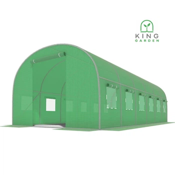 Теплица, парник для огорода и сада с окнами King Garden 18м² 600х300х200