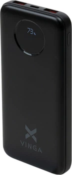 УМБ Vinga 10000 mAh 22.5W Display Black (VPBB1022)