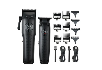 Набор для стрижки VRT Expert Hair Trimmer 110В/220В с дсплеем цвет чёрный