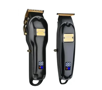 Набор для стрижки WMARK Barber Professional 2500 мАч с дисплеем цвет чёрный