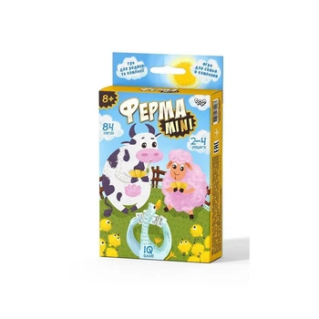 Розважальна настільна гра DANKO TOYS Ферма Mini (G-FM-01)