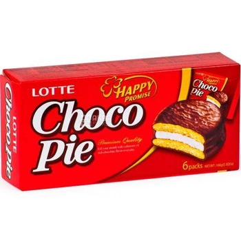 Пирожное Choco Pie классический LOTTE 6 шт 168 г