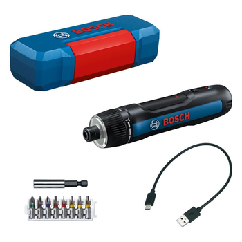 Шурупокрут Bosch акумуляторний GO 3 3.6В 5Нм 360об·хв 0.32кг (0.601.9H2.201)