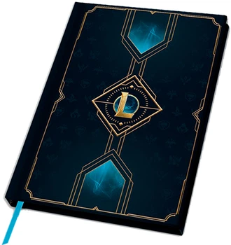 Записна книжка ABYstyle League of Legends Hexteck Logo Ліга легенд (ABYNOT065)