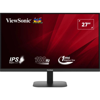 Монітор ViewSonic 27" SuperClear IPS РК 2560х1440 100Гц 16:9 1 мс HDMI 2.0 (with HDCP 2.2) DisplayPort (VA2708-2K-HD)