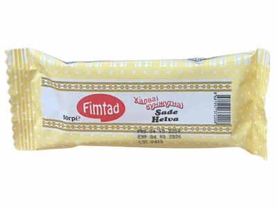 Халва тахинная ванильная 50г Fimtad Турция