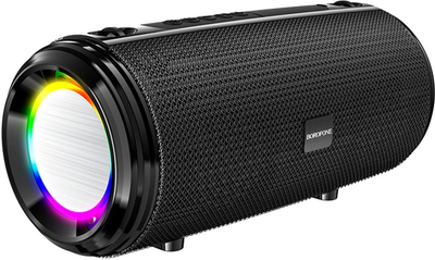 Портативная колонка Borofone BR13 10W RGB Black (KT-00031414-813)