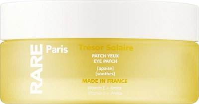 Успокаивающие патчи для контура глаз с витамином Е RARE Paris Tresor Solaire Soothing Eye Patch