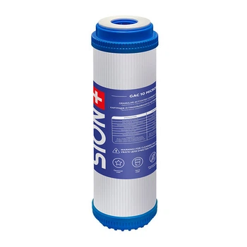 Картридж вугільний гранульований Sion 2,5”x10”, 10 мкм