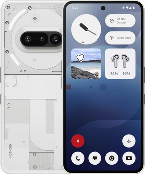 Nothing Phone (3a)ホワイト Смартфон Nothing Phone (3a) 8/128GB White – фото, відгуки