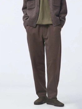 Спортивні штани чоловічі Uniqlo 342113162 M Коричневі (1159855859)