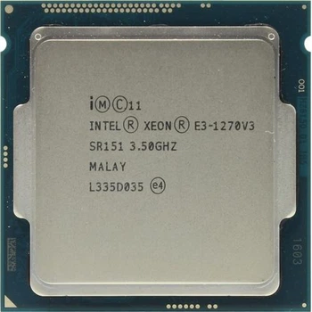 Процесор LGA1150 4 Gen Haswell Intel Xeon E3-1270v3 4x3.50GHz 8M Cashe 80W SR1R3 Б\В - Б/В