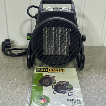 Тепловентилятор 2кВт керамічний ProCraft UNIVERSAL FP20