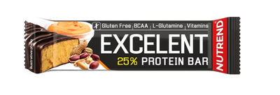 Батончик Nutrend Excelent Protein Bar 85 г Арахісове масло
