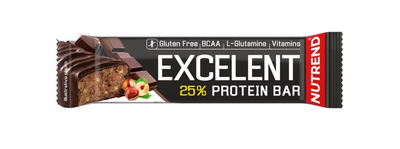 Батончик Nutrend Excelent Protein Bar 85 г Шоколад - Горіх