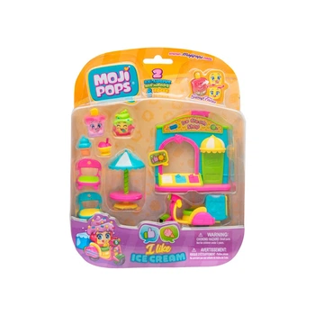 Ігровий набір MOJI POPS - ДЖЕЛАТЕРІЯ (2 фігурки, аксесуари)