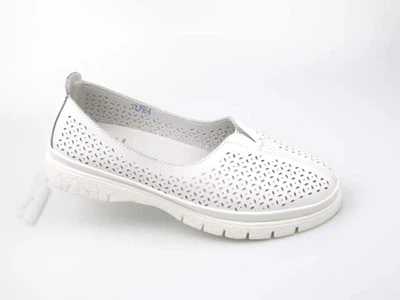 Слипоны ALLSY 3963-1 white 195165 Белый 38 24,5см