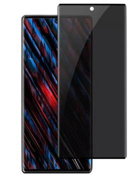 Защитное стекло DK для Motorola Edge 50 Fusion | 3D Антишпион Full Glue (020464) (black)