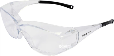 Очки защитные YATO YT-73602 закрытые, прозрачные – фото, отзывы