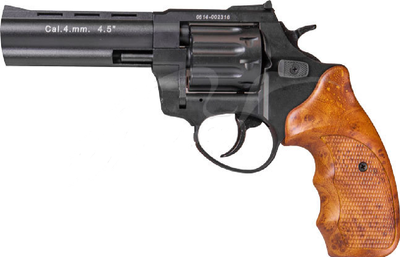 Револьвер флобера STALKER 4.5 ". Матеріал рукояті - пластик Wood