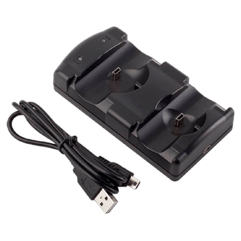 Зарядное устройство для геймпада Зарядная станция RMC Double Charging Dock 2 in 1 для Sony DualShock 3 и PlayStation Move