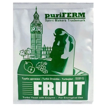 Фруктовые спиртовые дрожжи Puriferm Fruit Turbo 50 г