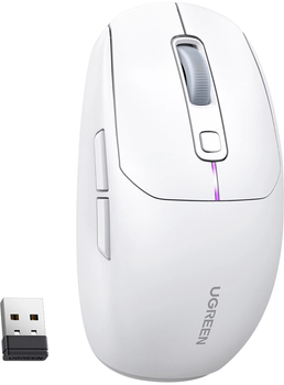 Мышь Ugreen MU103 Ergonomic Wireless White (AT6941876216291)