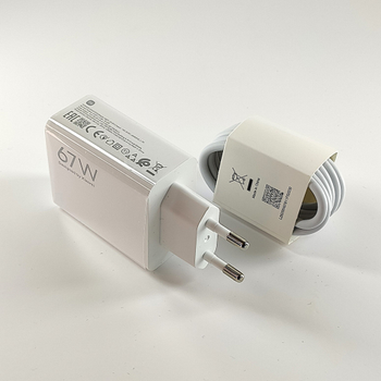 Супершвидкий зарядний пристрій Xiaomi Turbo Charge 67 Вт з кабелем 1 м.