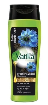Шампунь с черным тмином против выпадения для восстановления волос Dabur Vatika, 200 мл