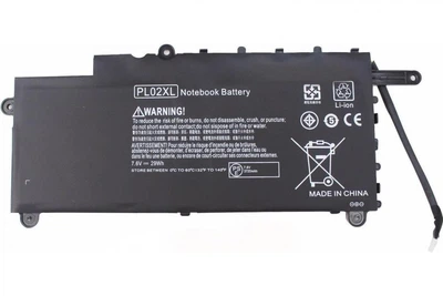 Батарея PL02XL для ноутбука HP Pavilion X360 11-N000-N100 Series (7.6V 25.85 Wh) Replacement