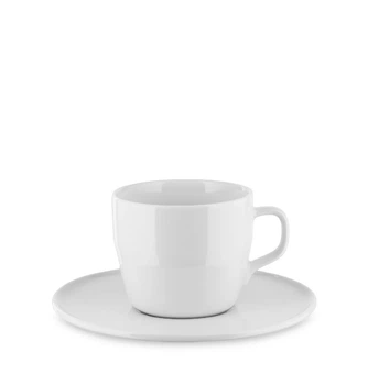 Набір із 4 чашок з блюдцями для кави Alessi Itsumo 210 мл (NF07/87S)