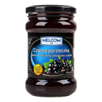 Джем с пониженным содержанием сахара Helcom смородина 320 г (5908258302844)