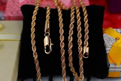 Цепь Xuping Jewelry канатик 60 см 4 мм золотистая